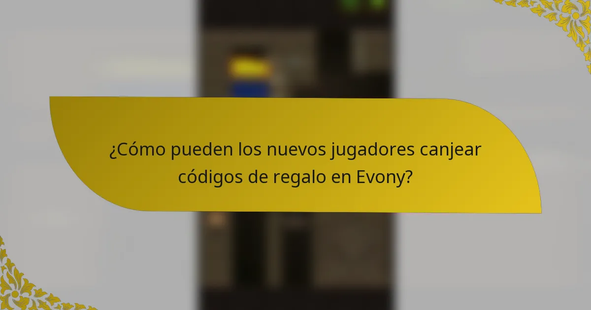 ¿Cómo pueden los nuevos jugadores canjear códigos de regalo en Evony?