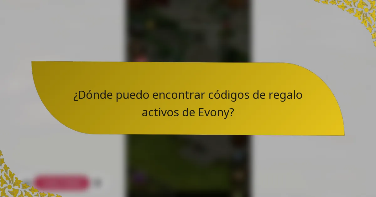 ¿Dónde puedo encontrar códigos de regalo activos de Evony?