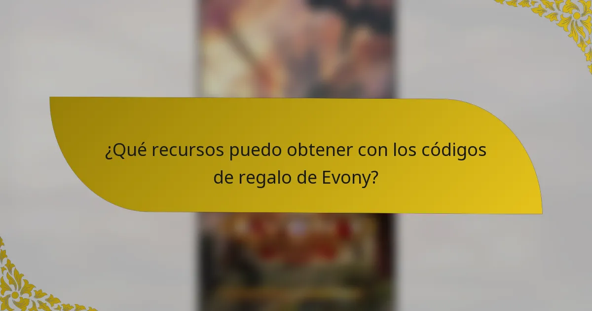 ¿Qué recursos puedo obtener con los códigos de regalo de Evony?